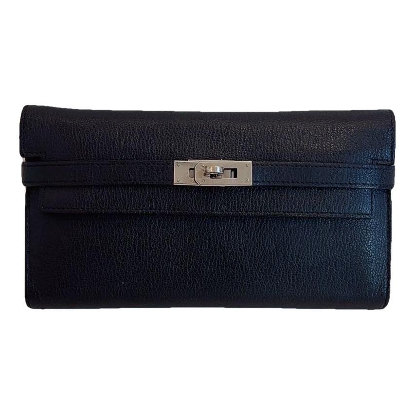 Hermes Kelly Handbag Black