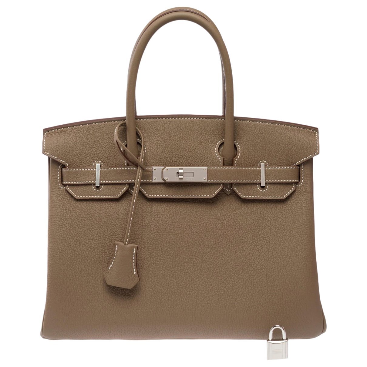 Birkin 30 leather handbag