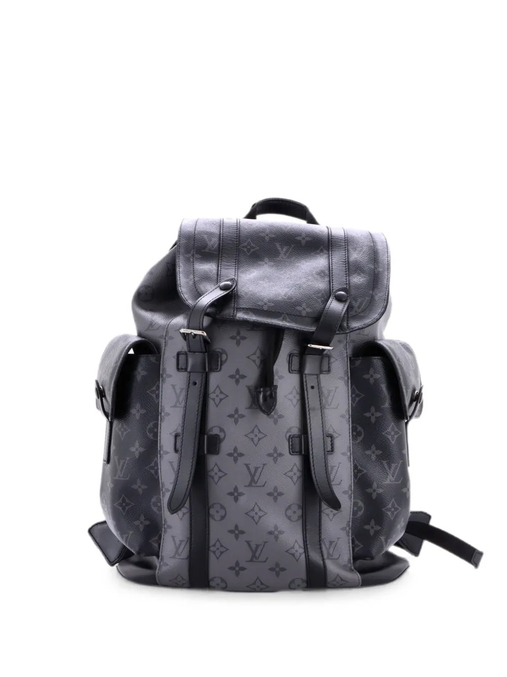 Christopher Reverse Monogram Eclipse Canvas MM backpack