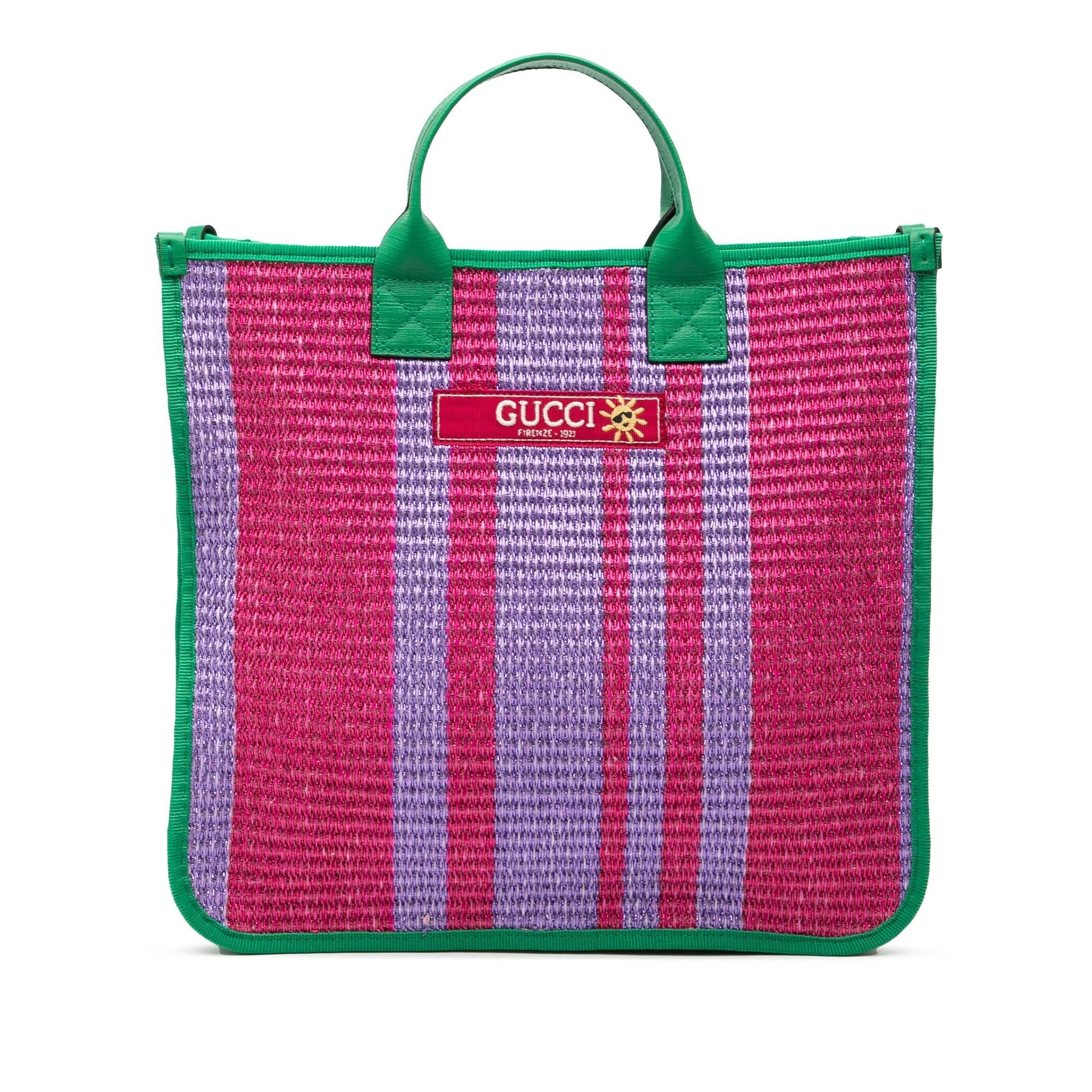 Leather tote