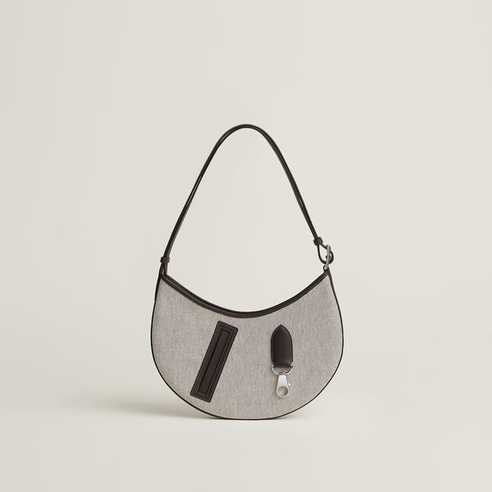 P'tit Arcon Toile & Cuir Bag