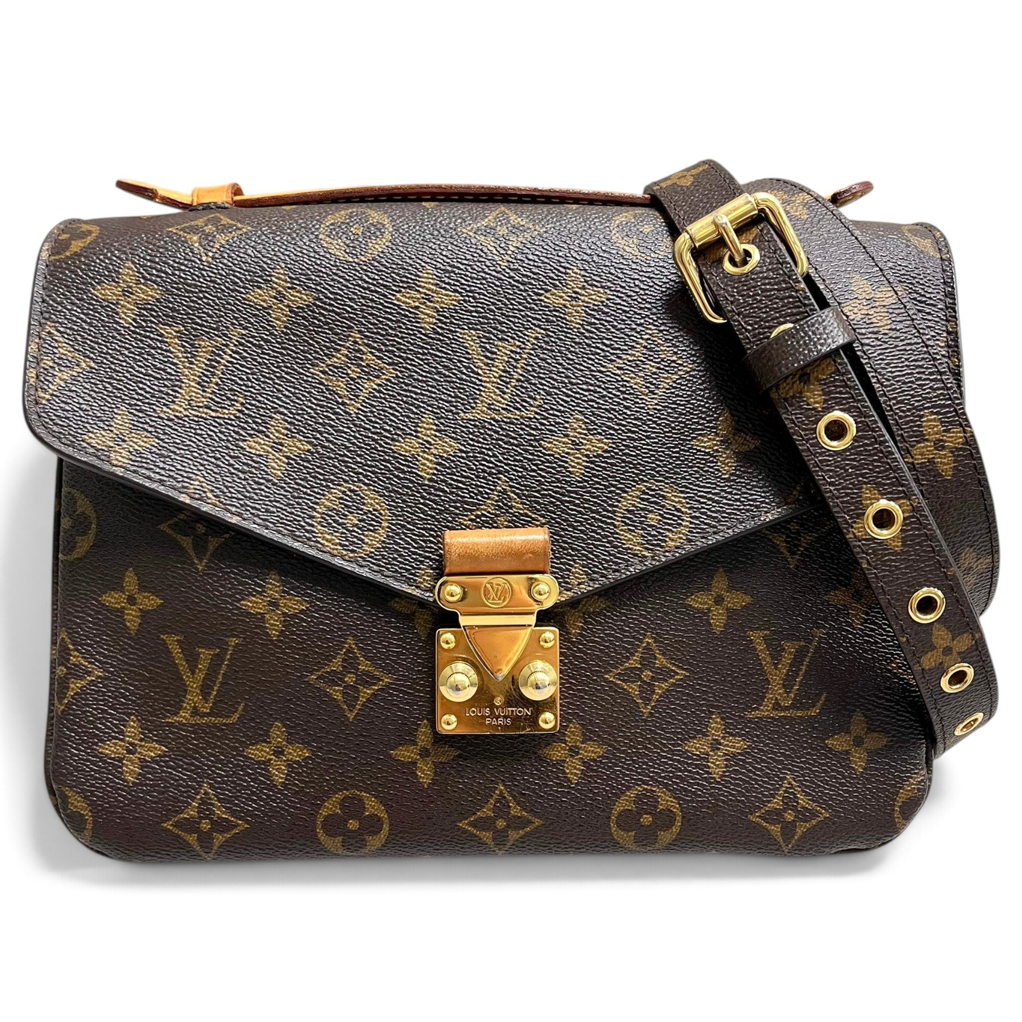 Metis leather handbag