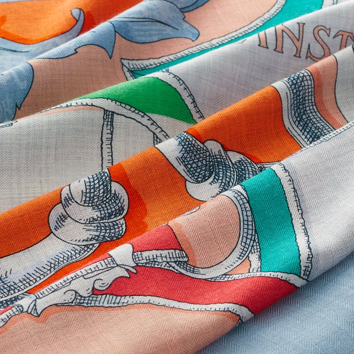 l'Instruction Du Roy Bayadere Shawl 140