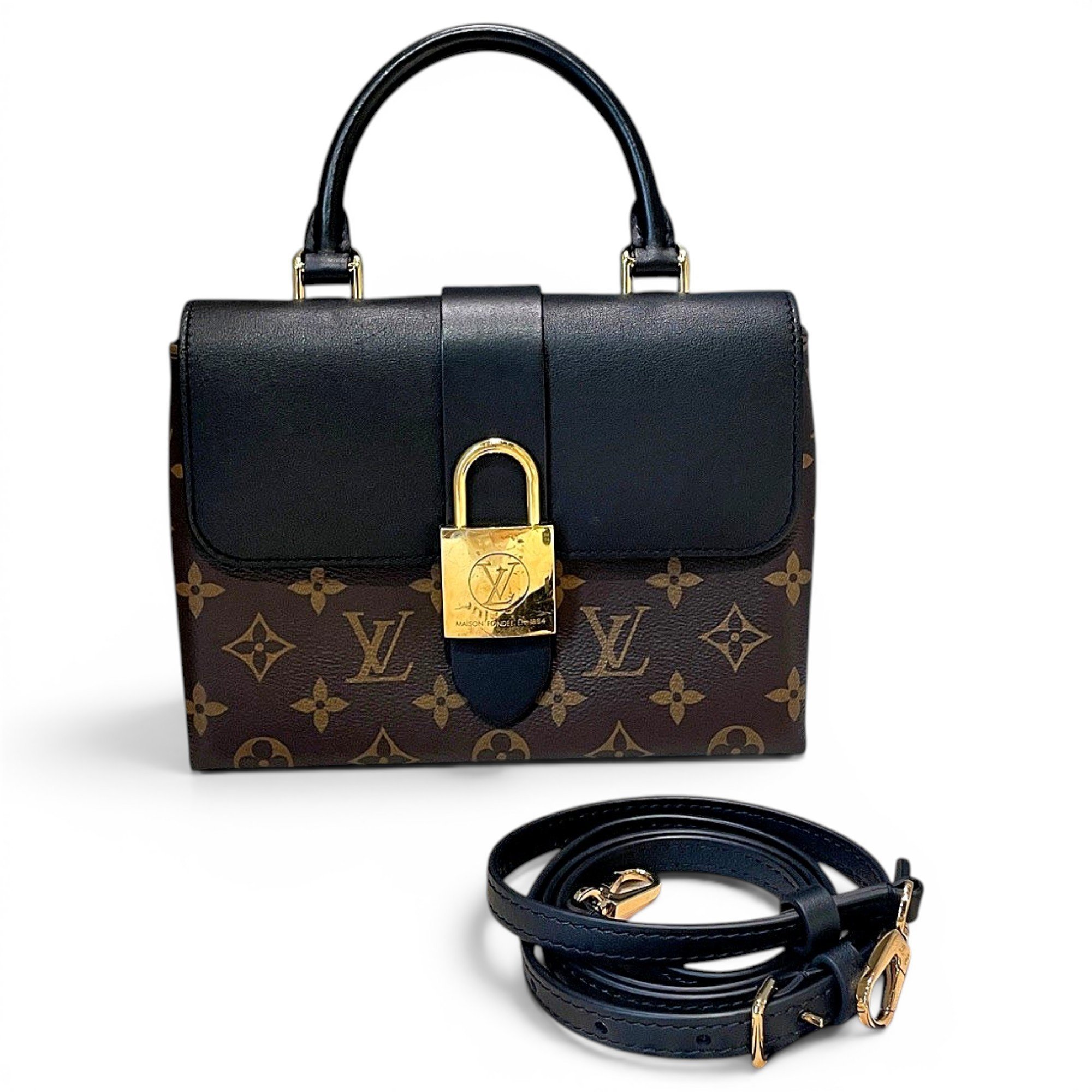 Locky BB leather handbag