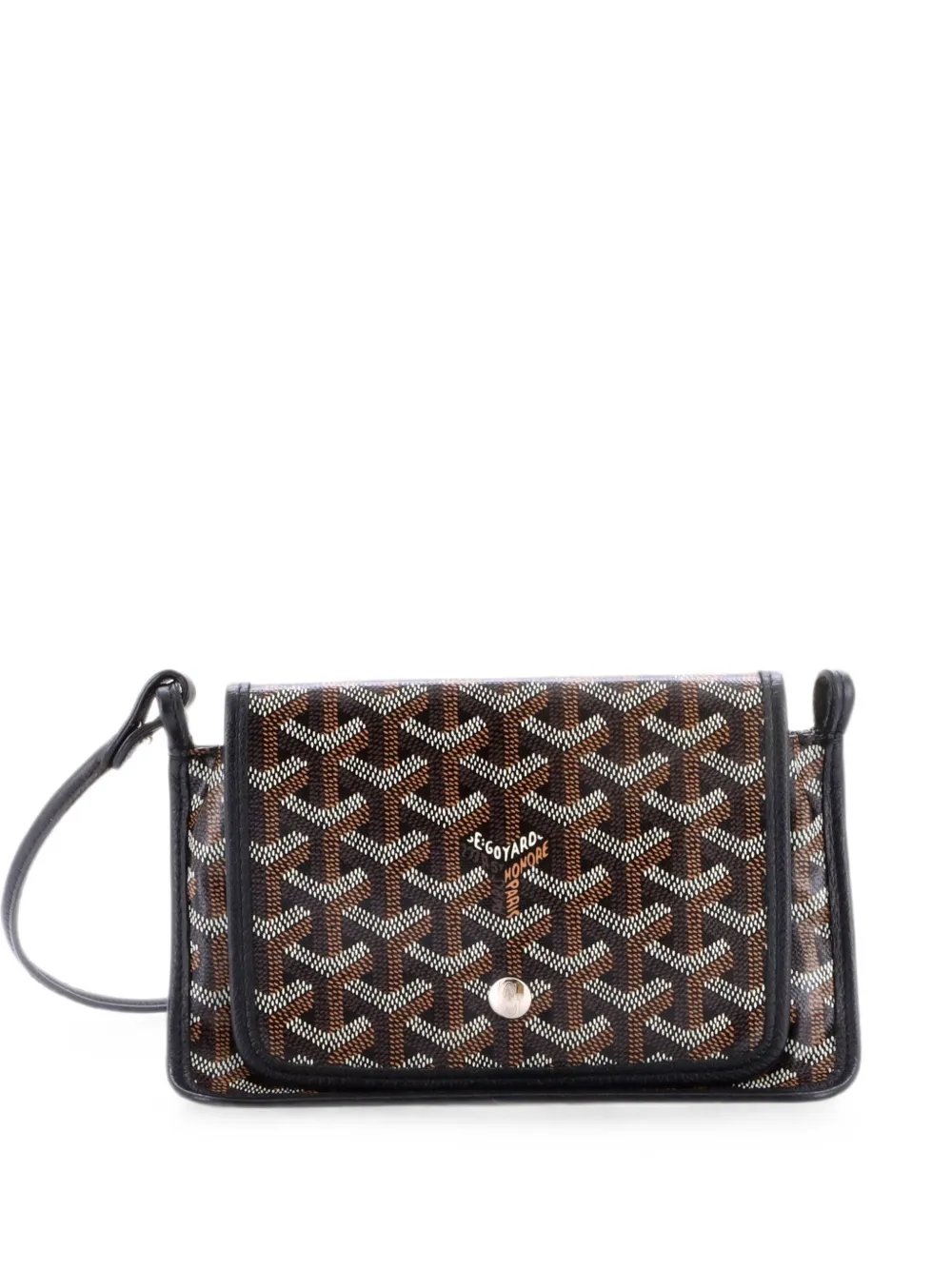 Goyard Plumet Clutch Wallet Coated Canvas crossbody bag