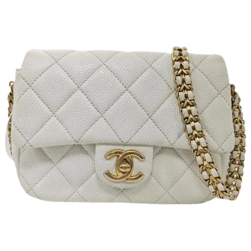 Leather mini bag