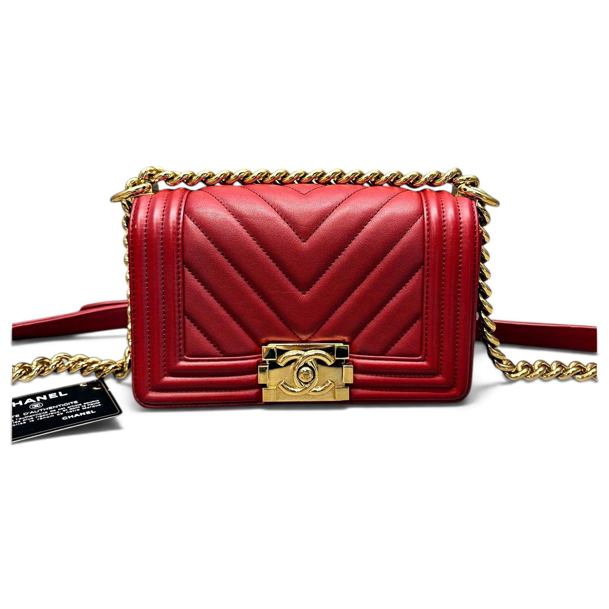 Boy leather handbag