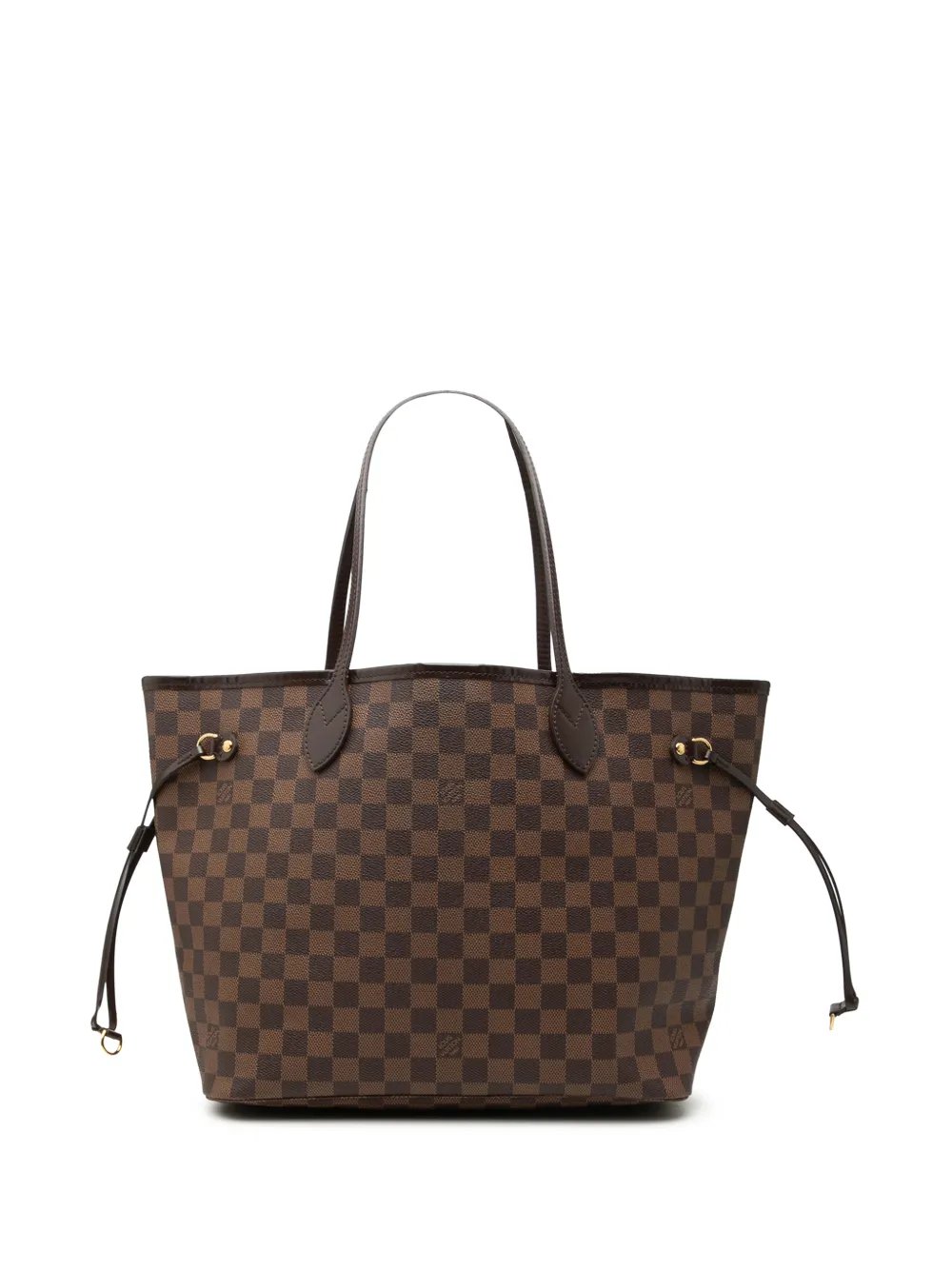 2013 Damier Ebene Neverfull MM tote bag