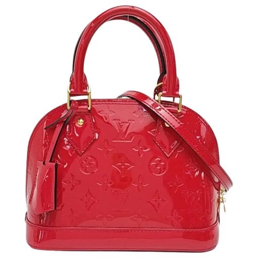 Alma BB patent leather handbag