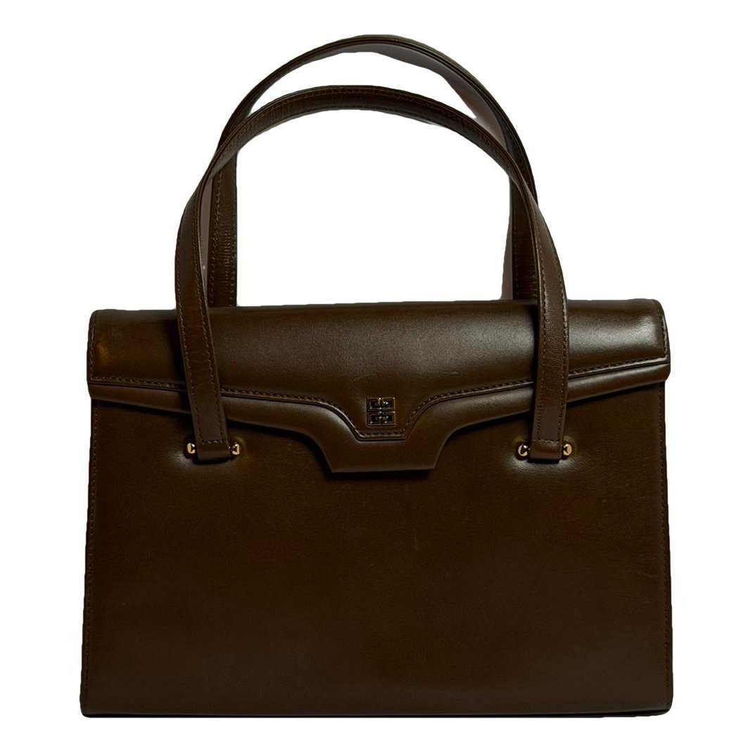 Leather satchel