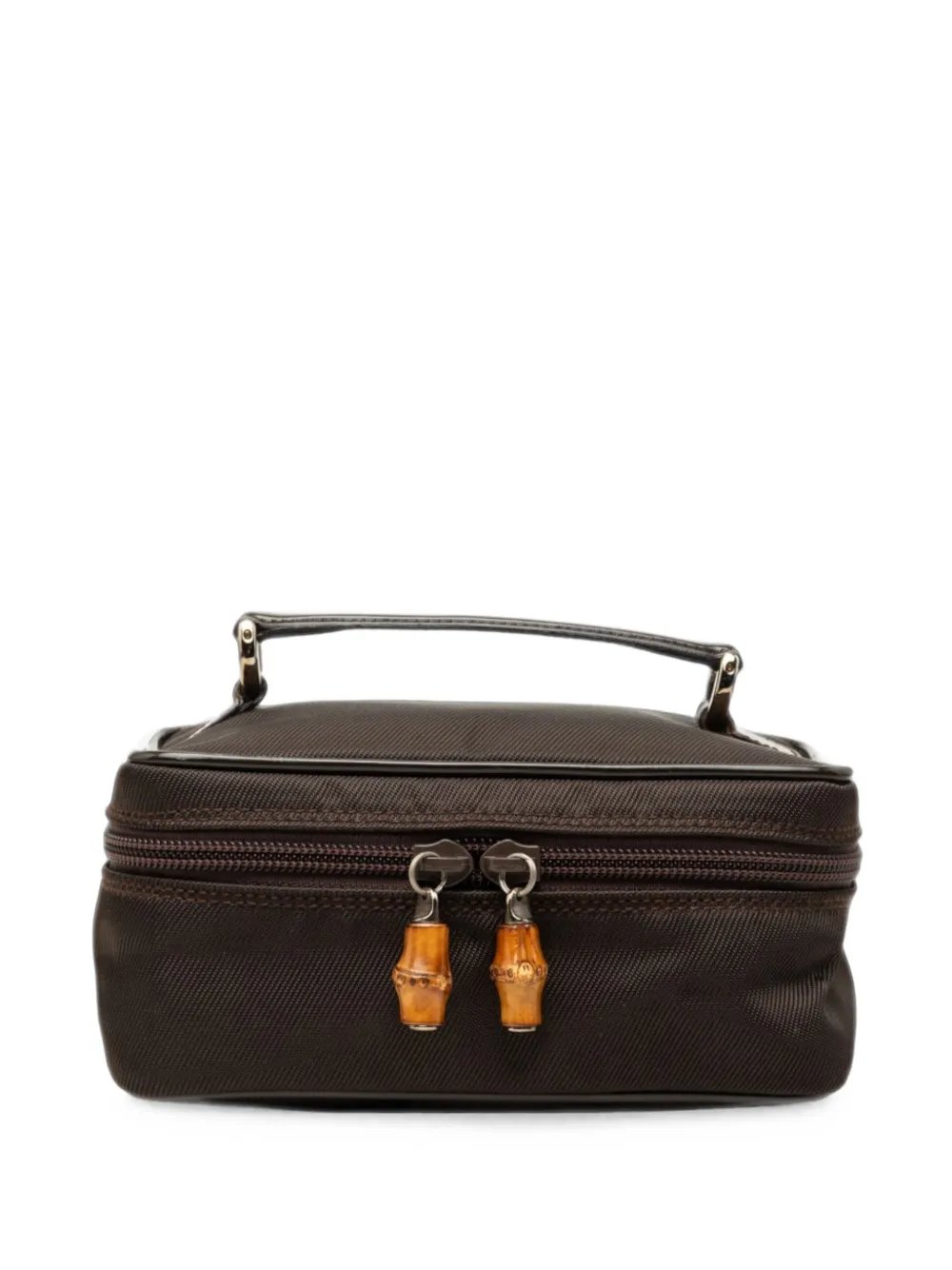 20th Century Nylon Bamboo vanity bag