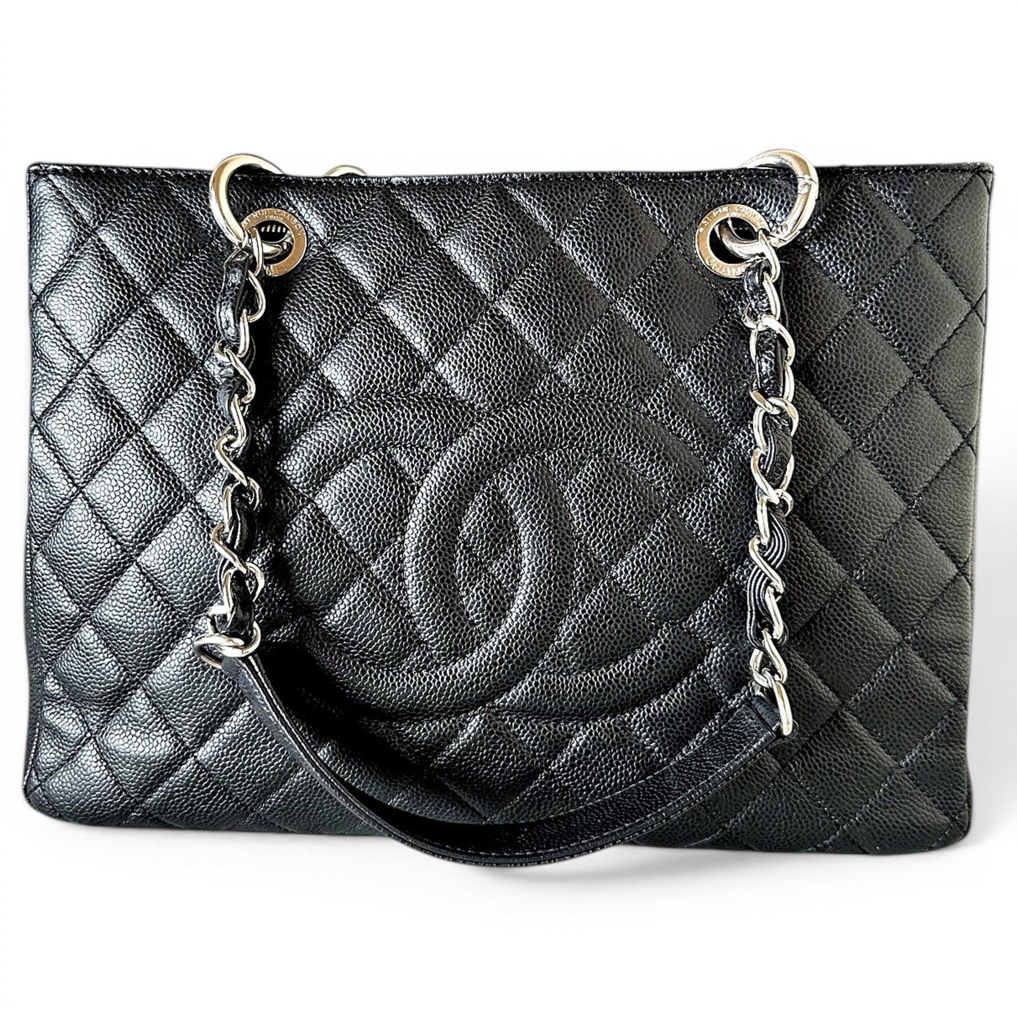 Grand shopping leather handbag