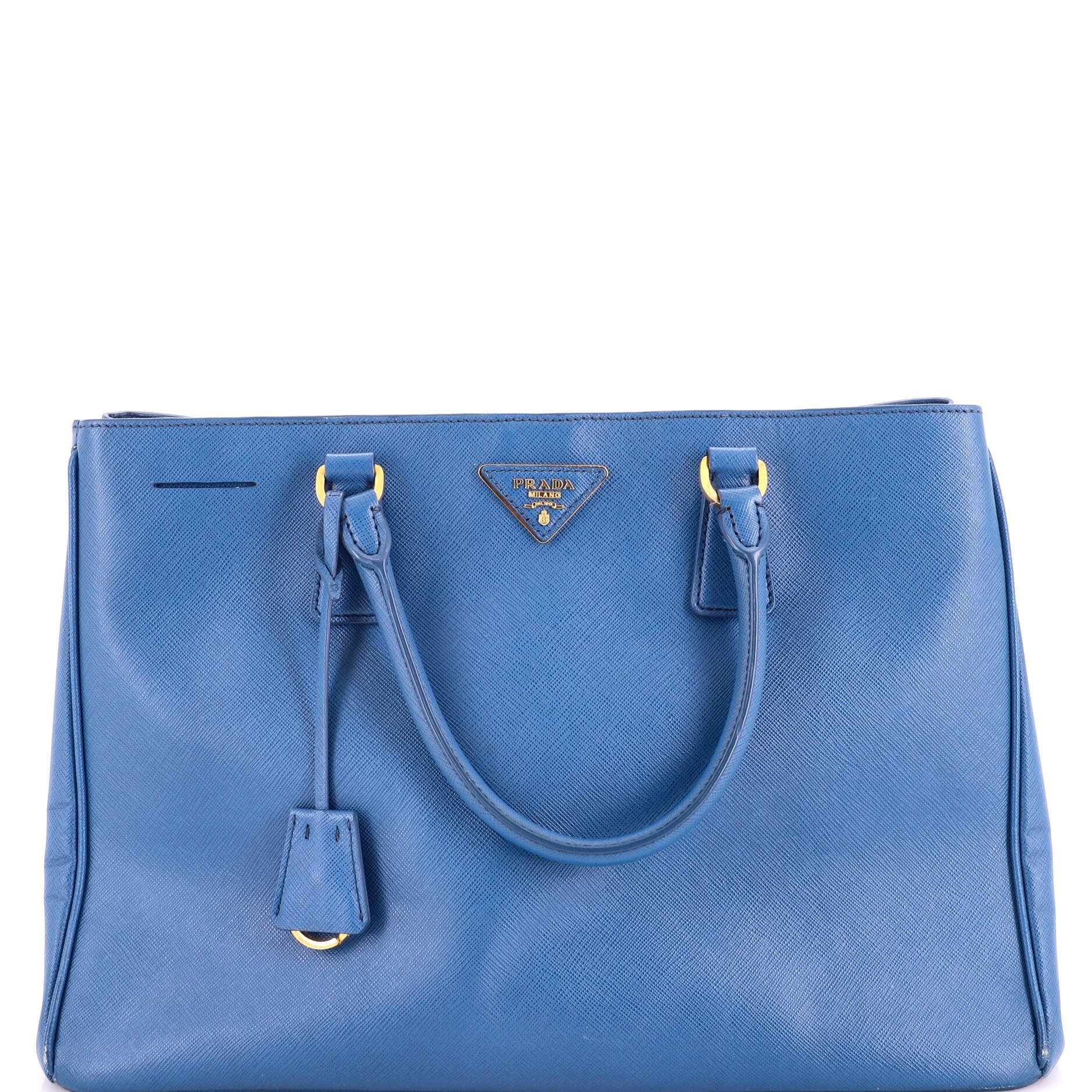 Lux Open Tote Saffiano Leather Large