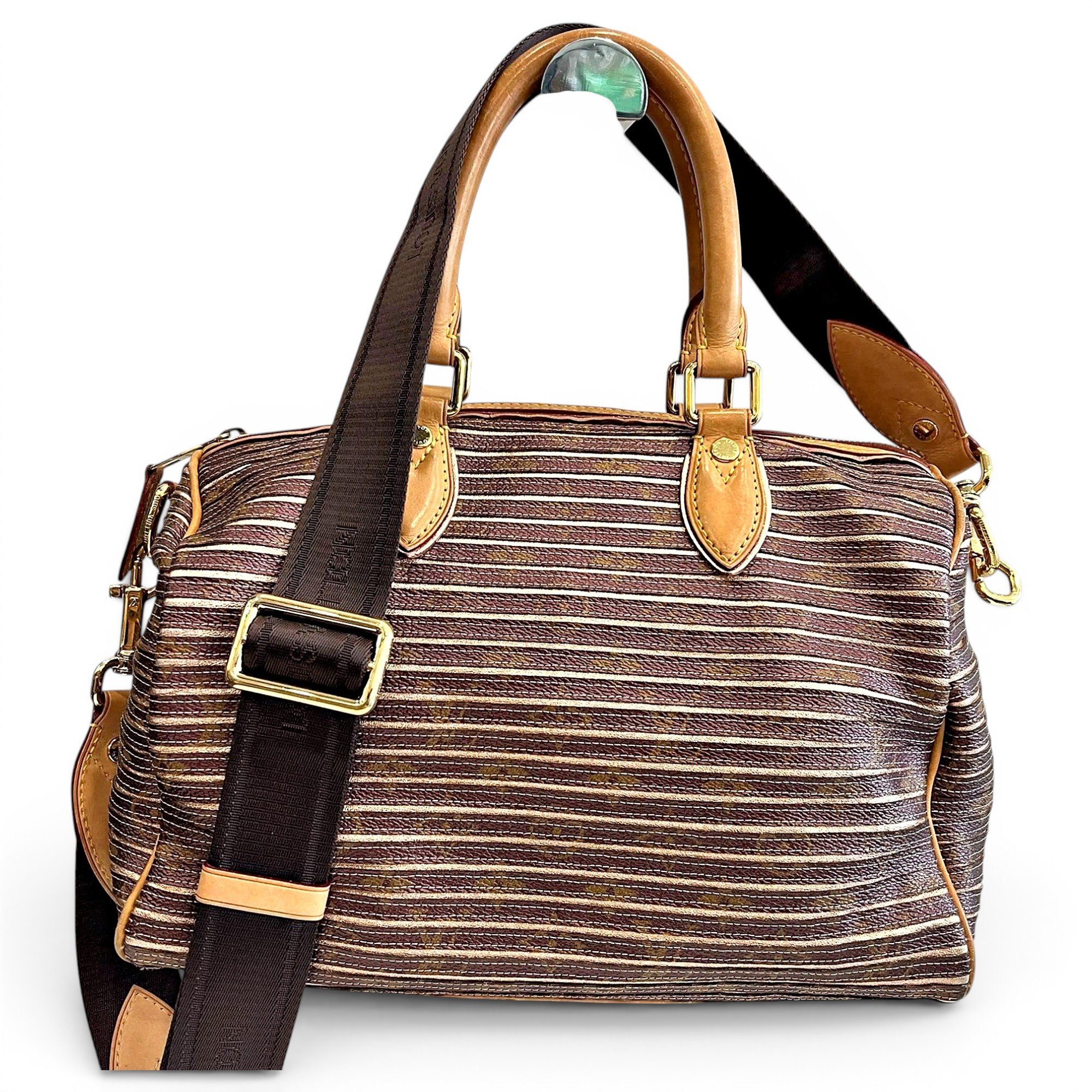 Speedy leather handbag