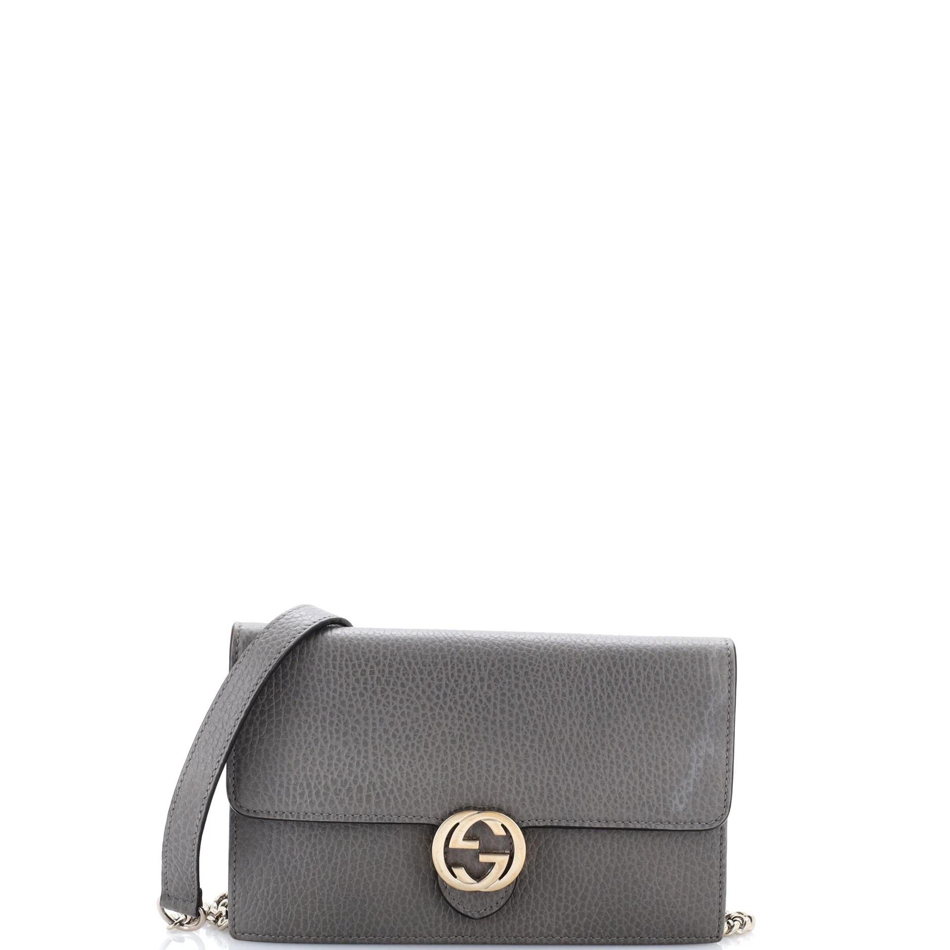 Leather crossbody bag