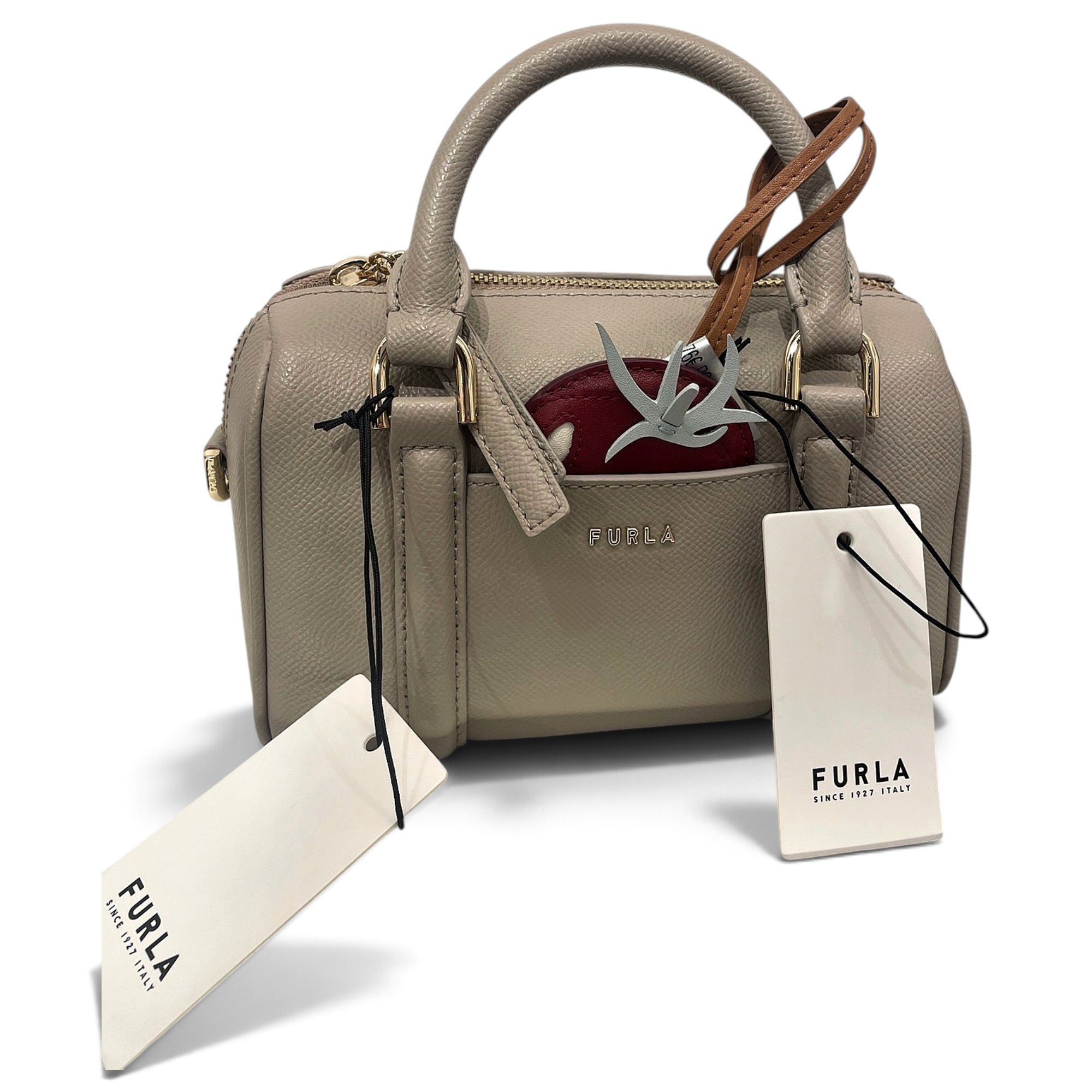 Leather handbag