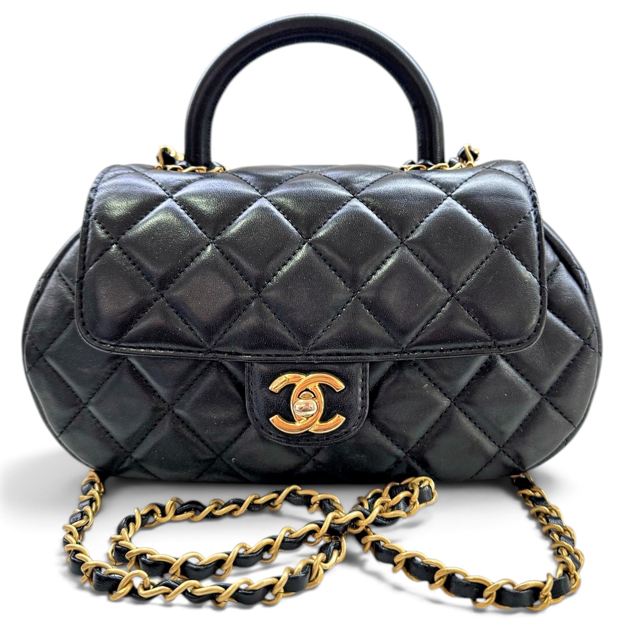 Leather handbag