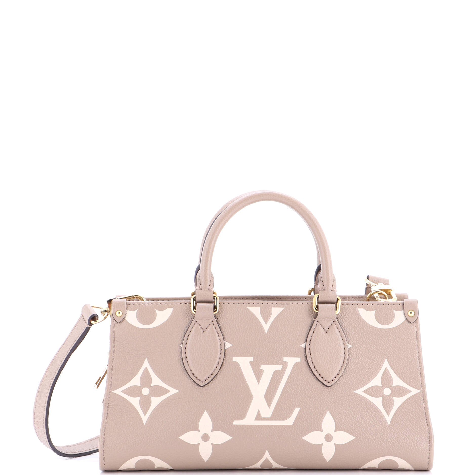 Louis Vuitton OnTheGo Tote Bicolor Monogram Empreinte Giant East West