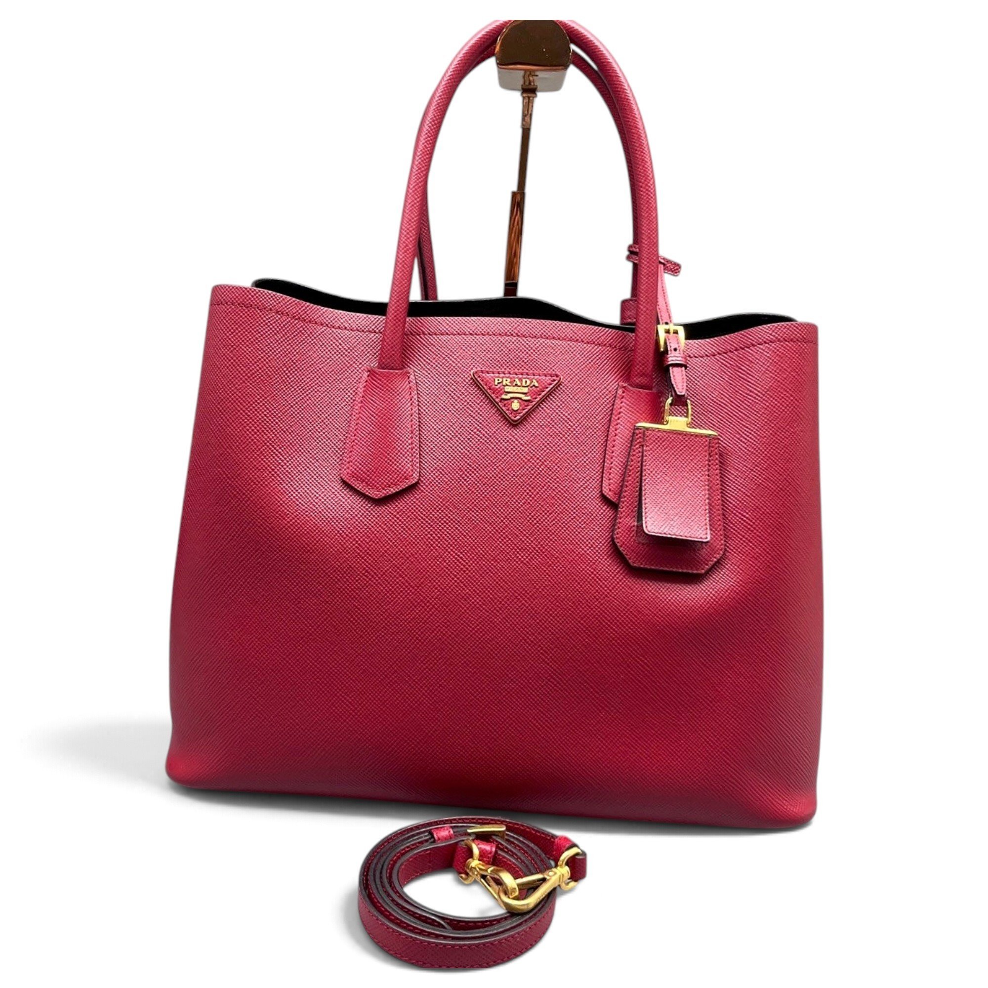 Prada Double leather handbag