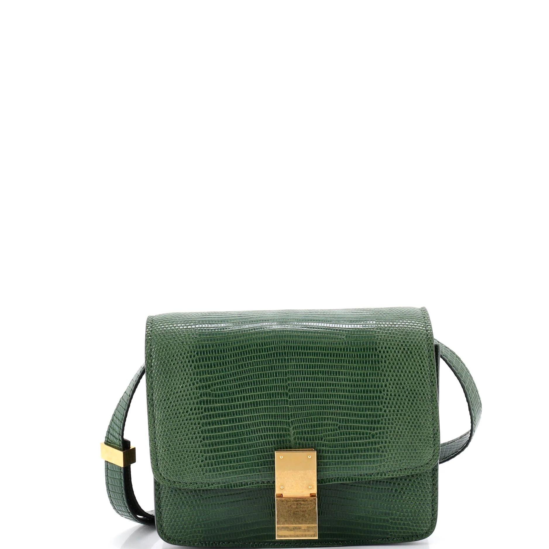 Lizard crossbody bag