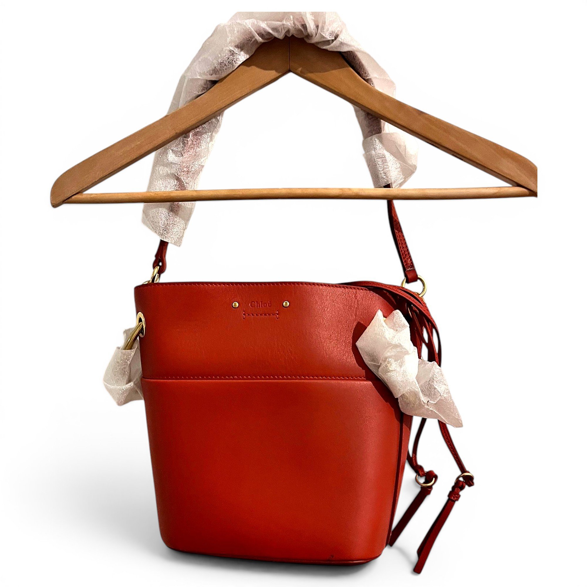 Leather handbag