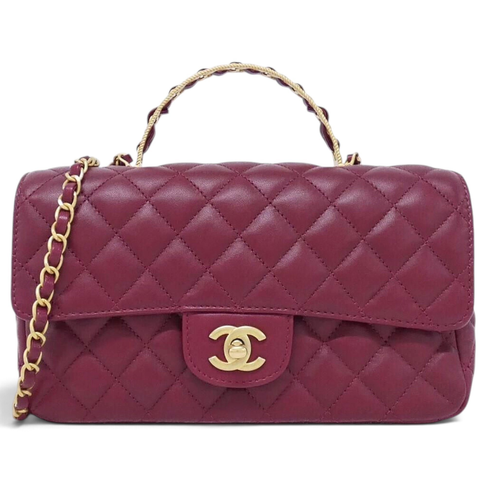 Leather handbag