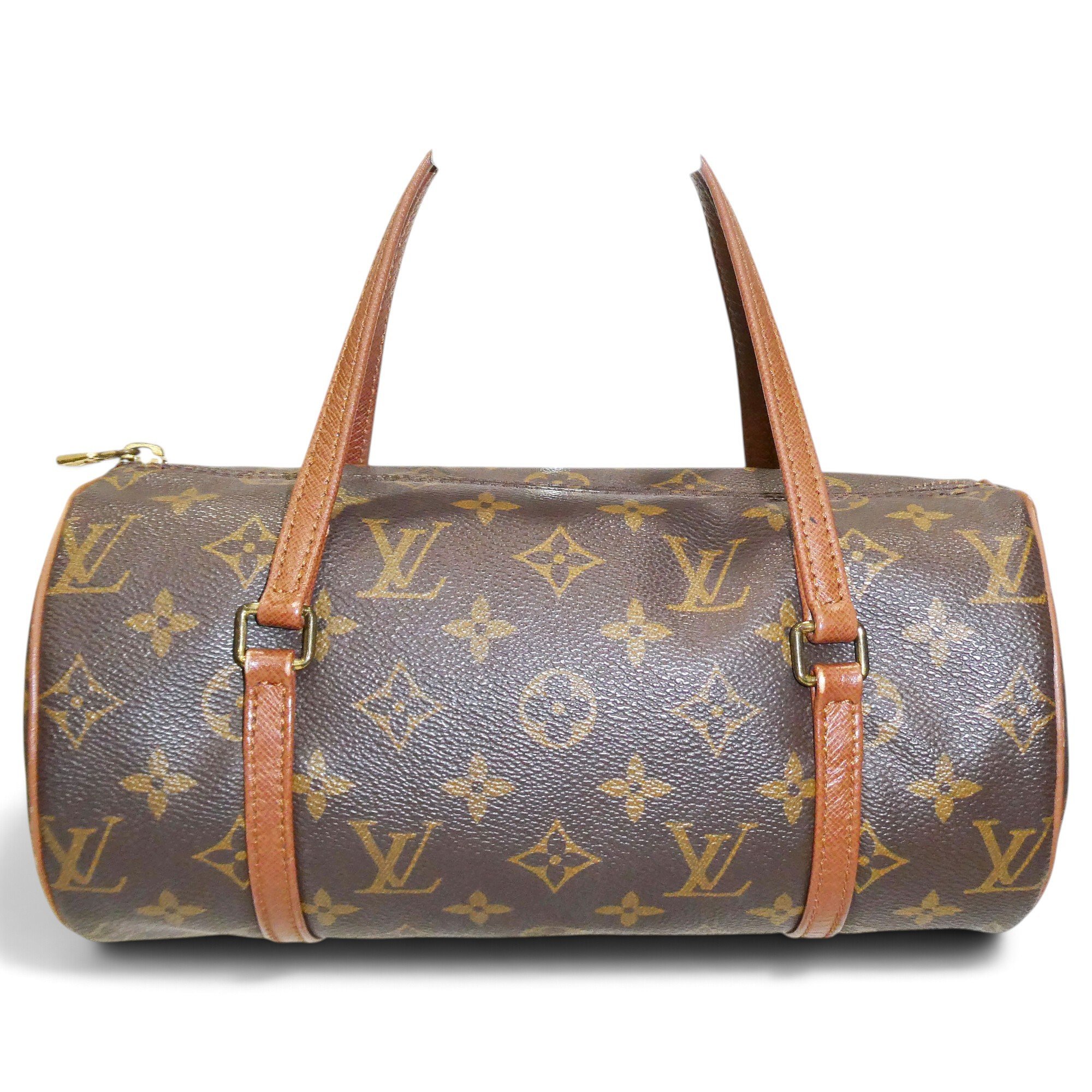 Papillon leather handbag