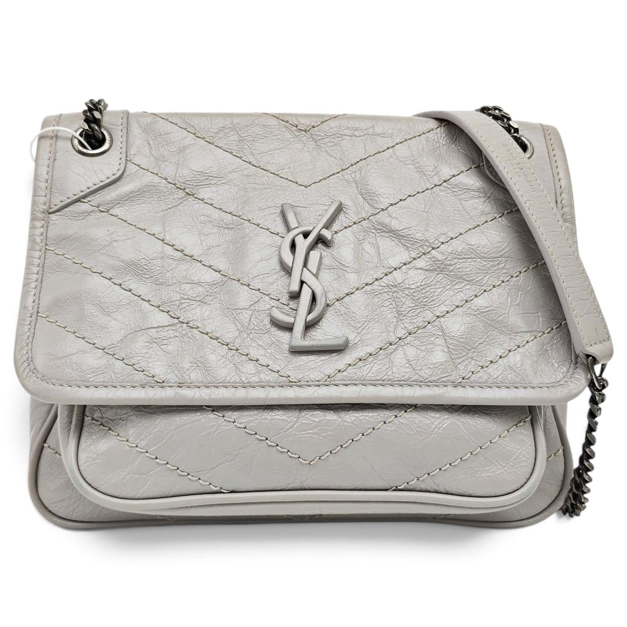 Niki leather crossbody bag