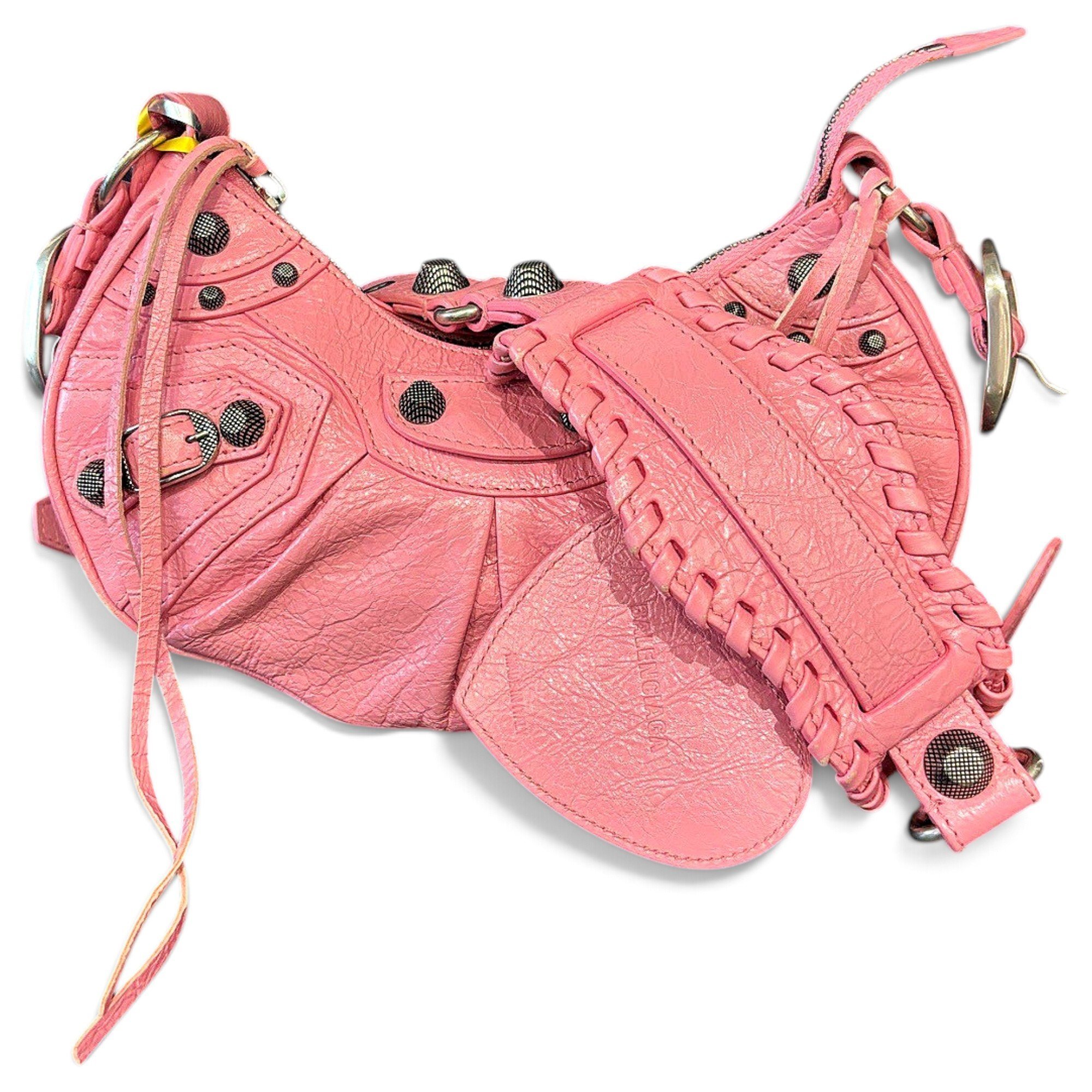 Le Cagole leather handbag