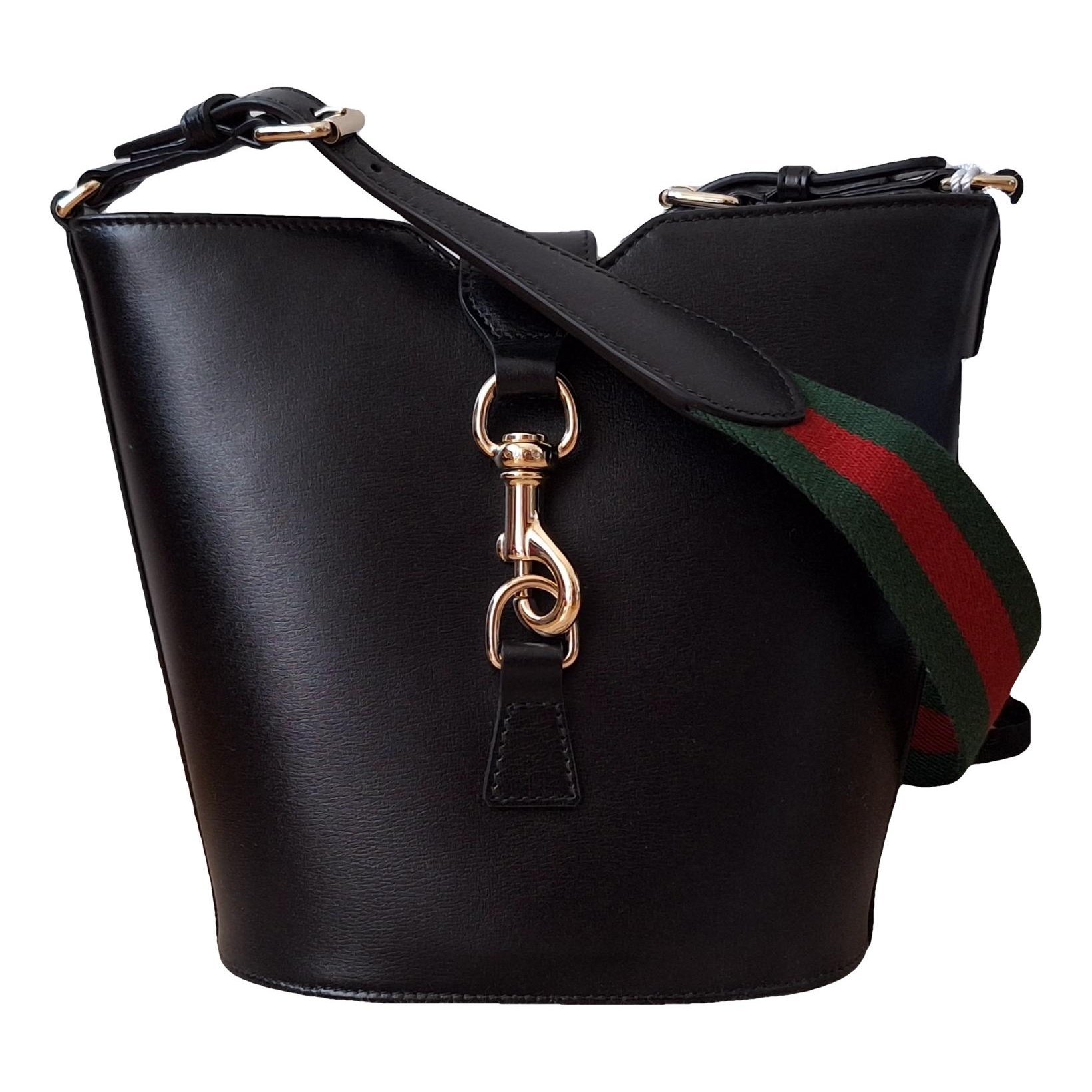 Ophidia Bucket leather crossbody bag