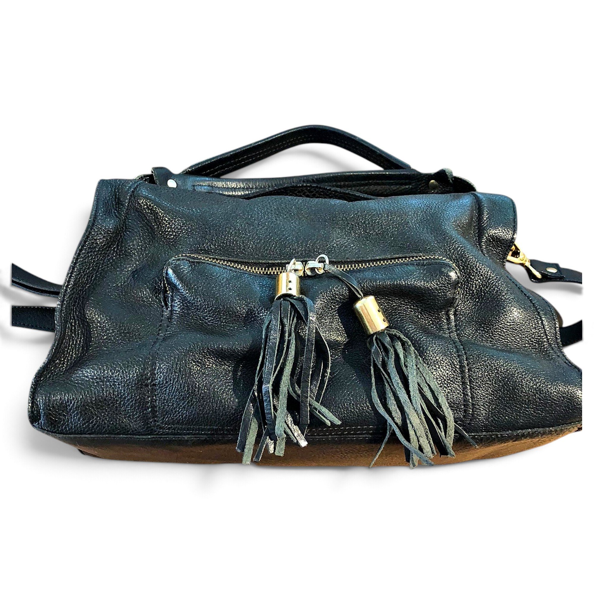Adel leather handbag