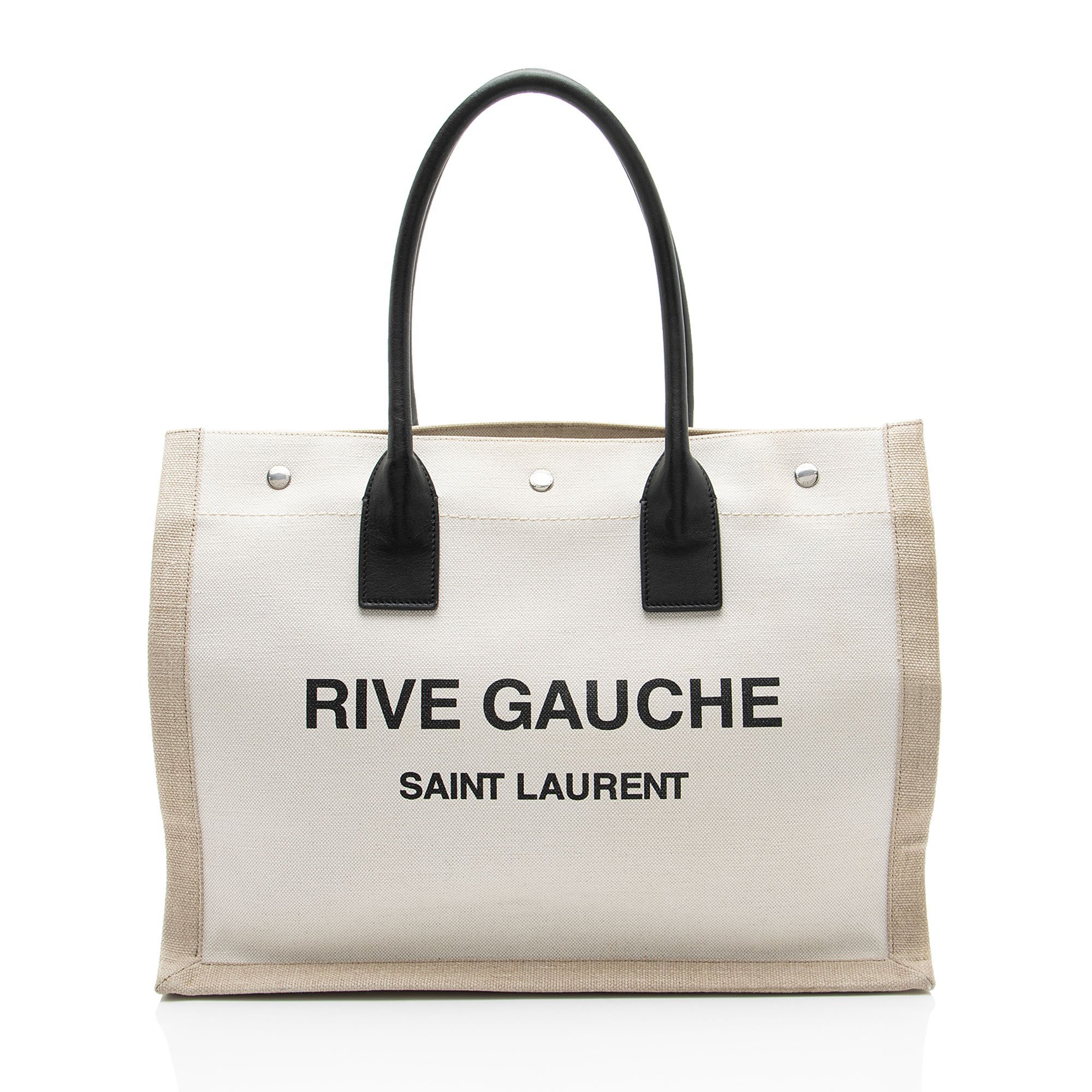 Rive Gauche leather tote