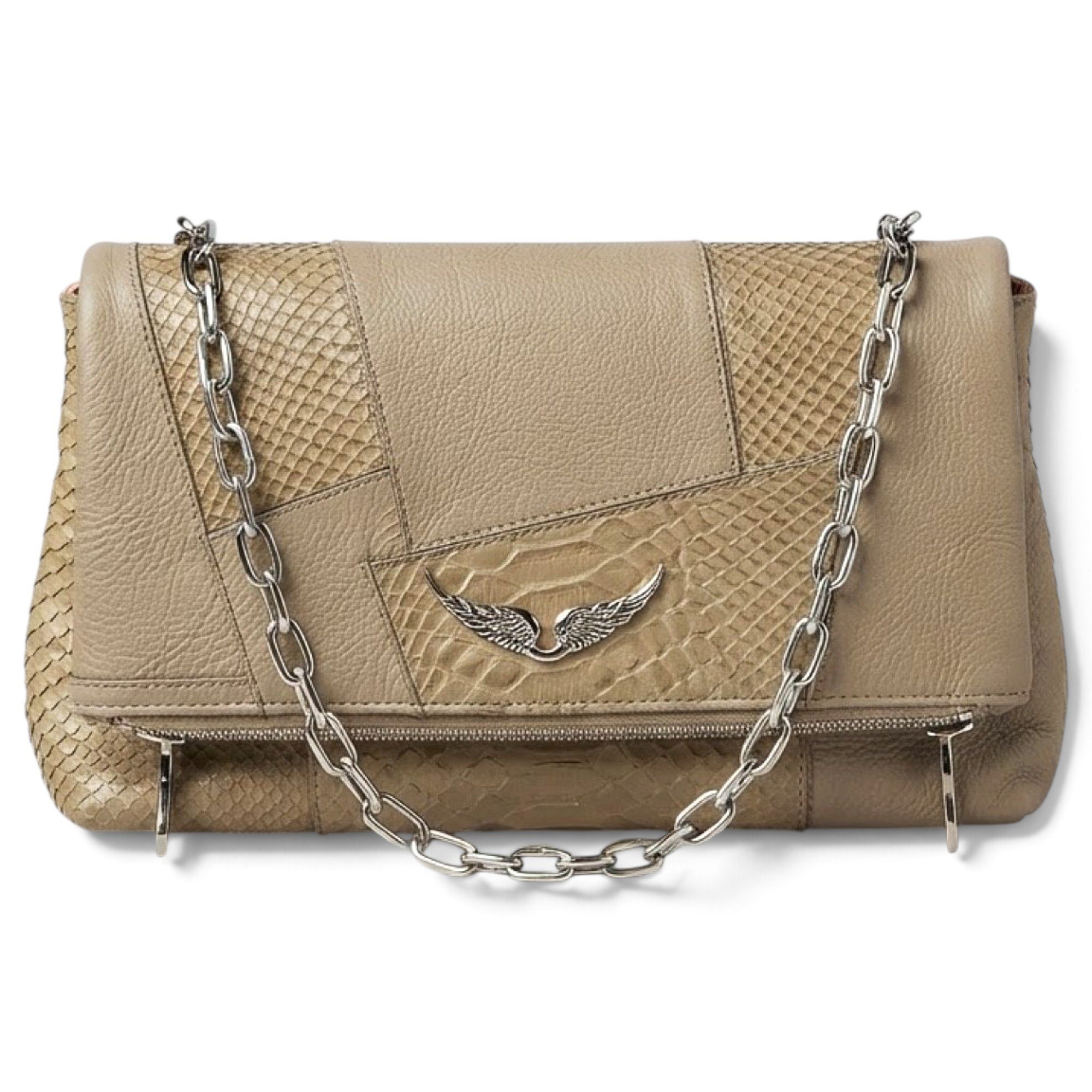 Leather crossbody bag