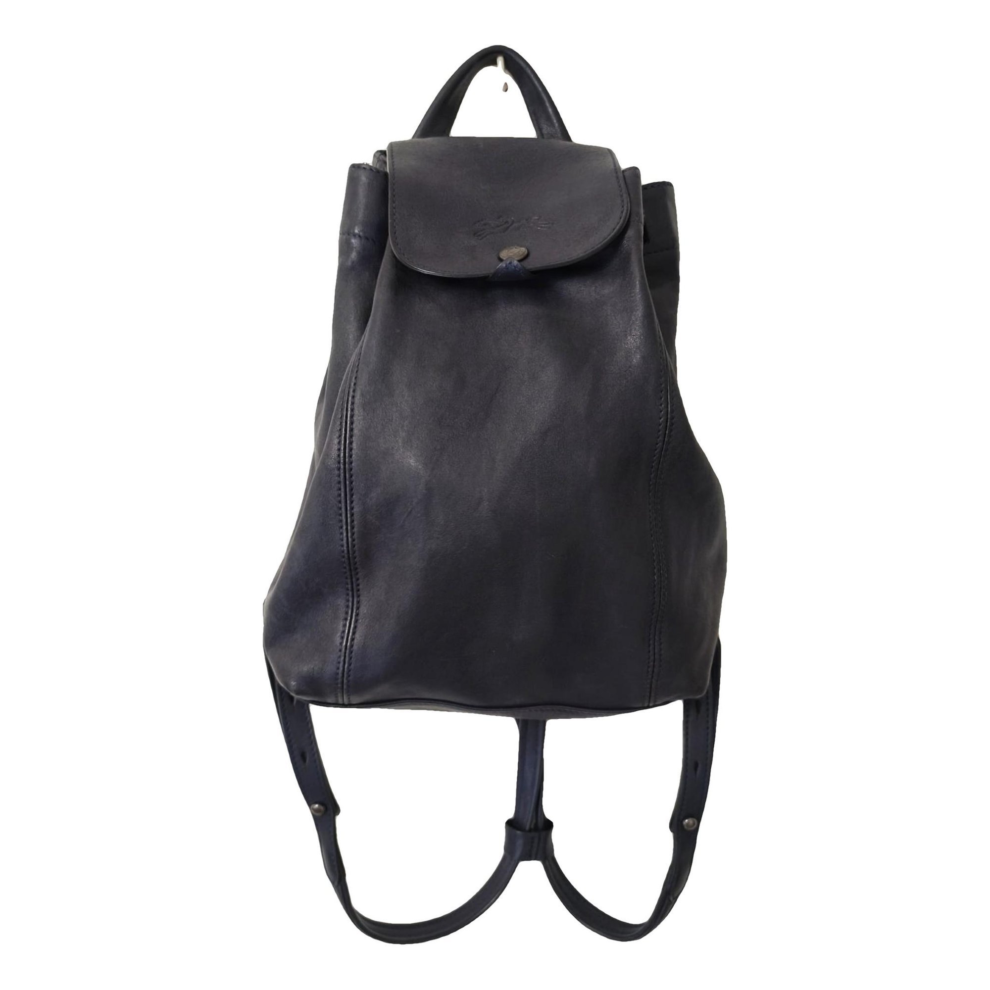 Leather backpack
