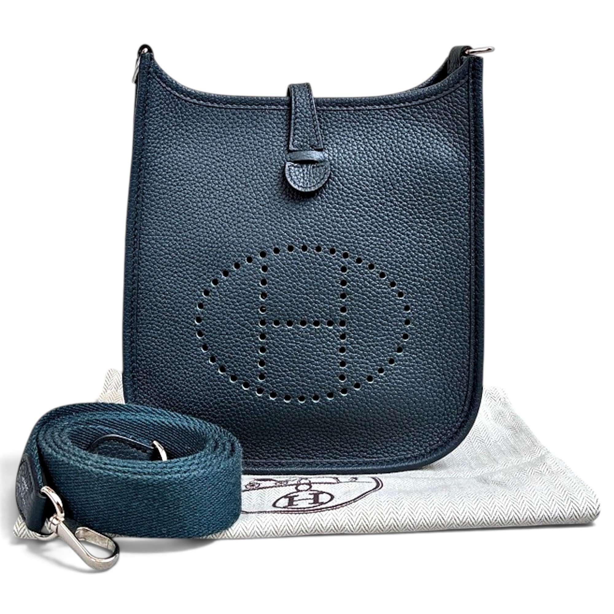Mini Evelyne leather handbag