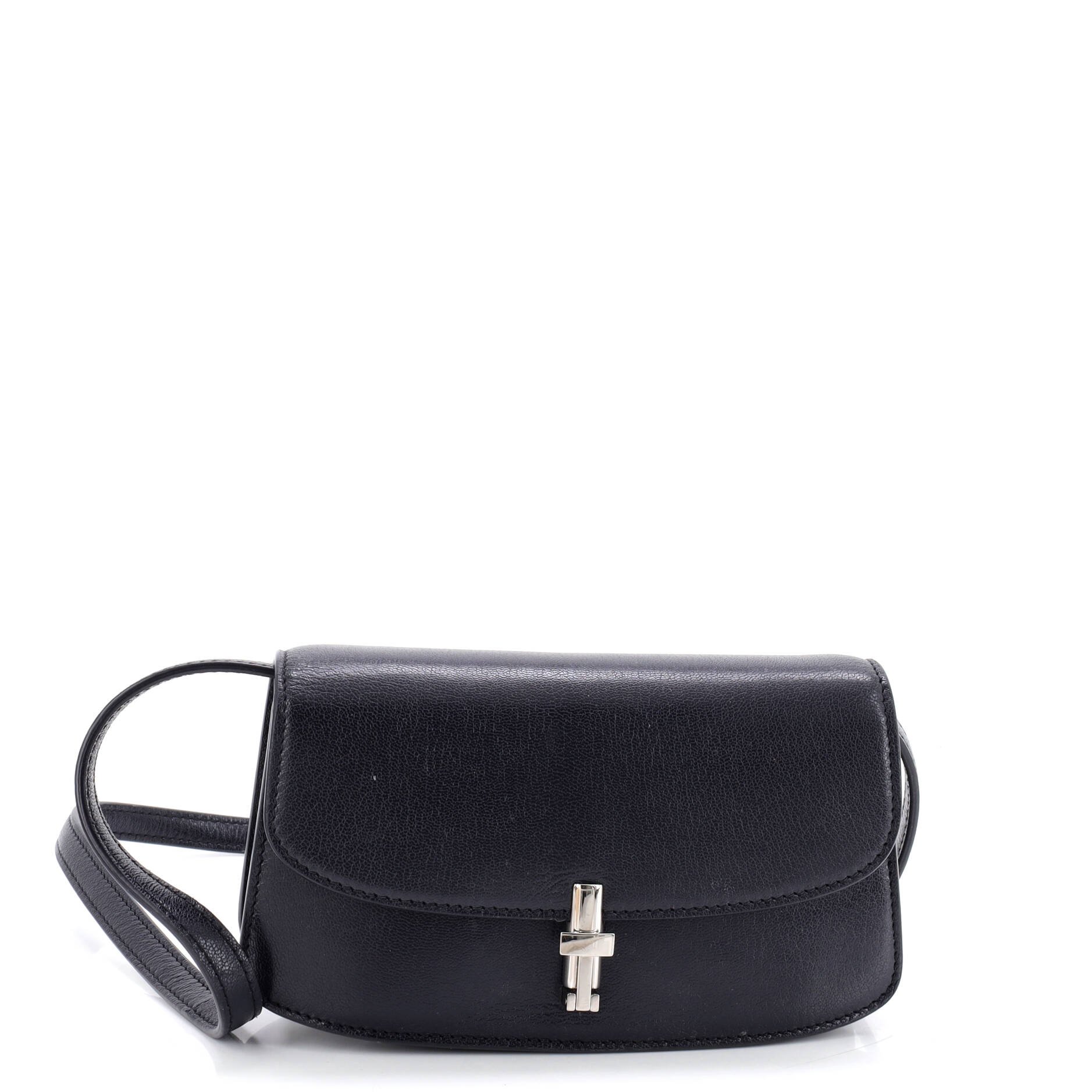 The Row Sofia Crossbody Bag Leather East West