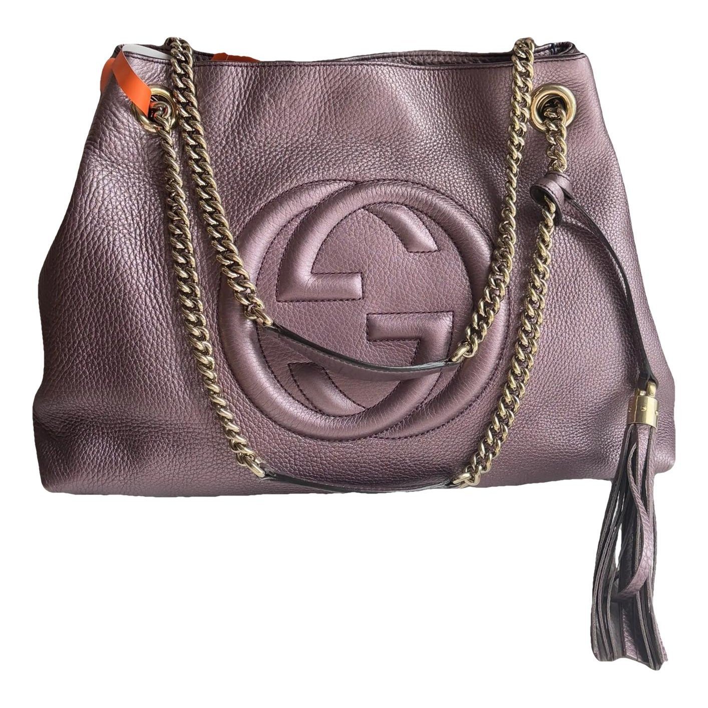 Soho leather tote
