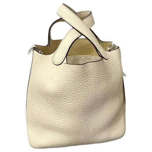 Picotin leather handbag