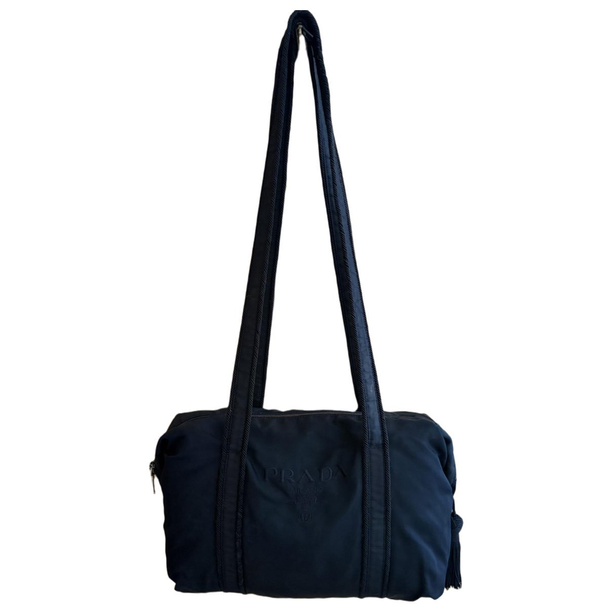 Triangle cloth handbag