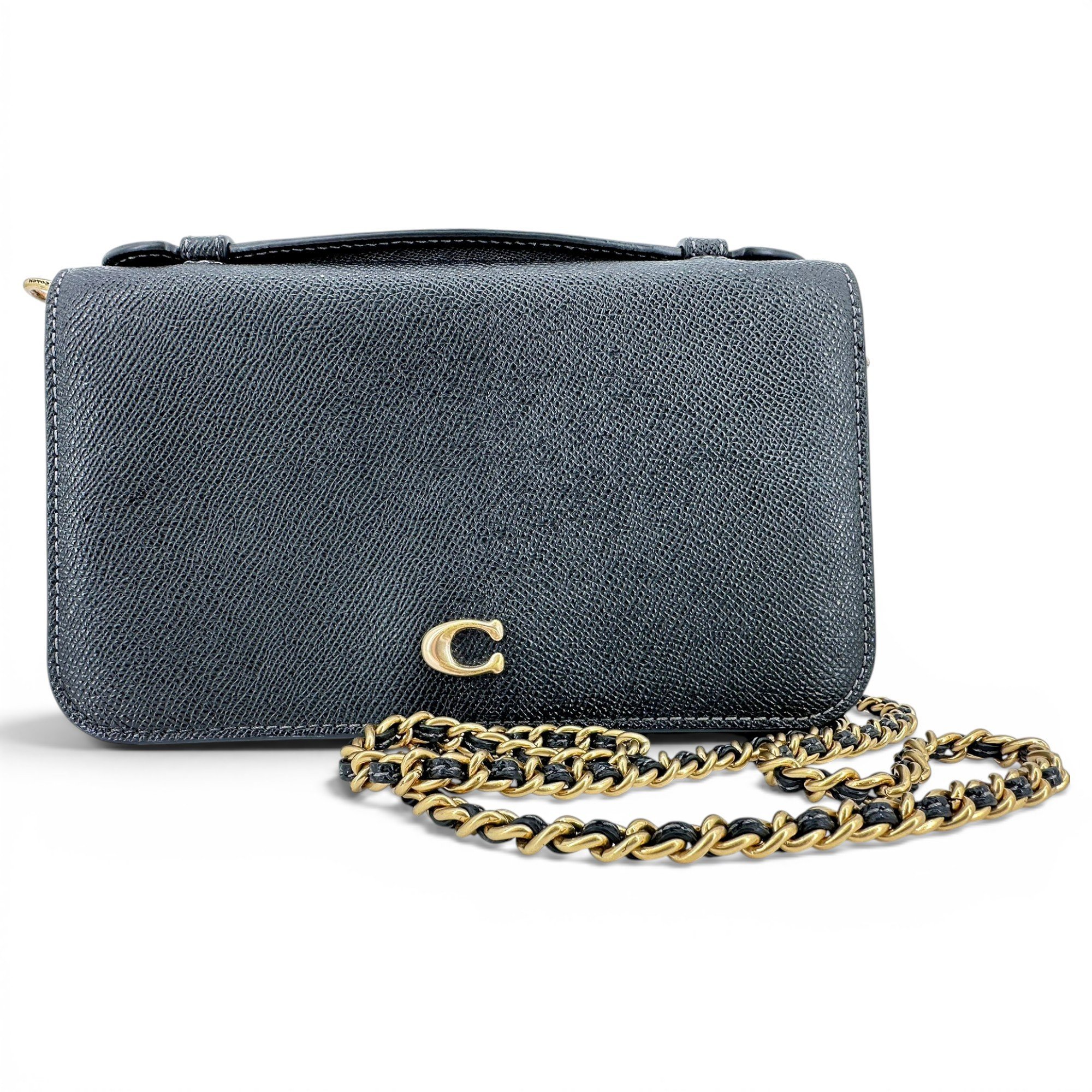 Leather crossbody bag