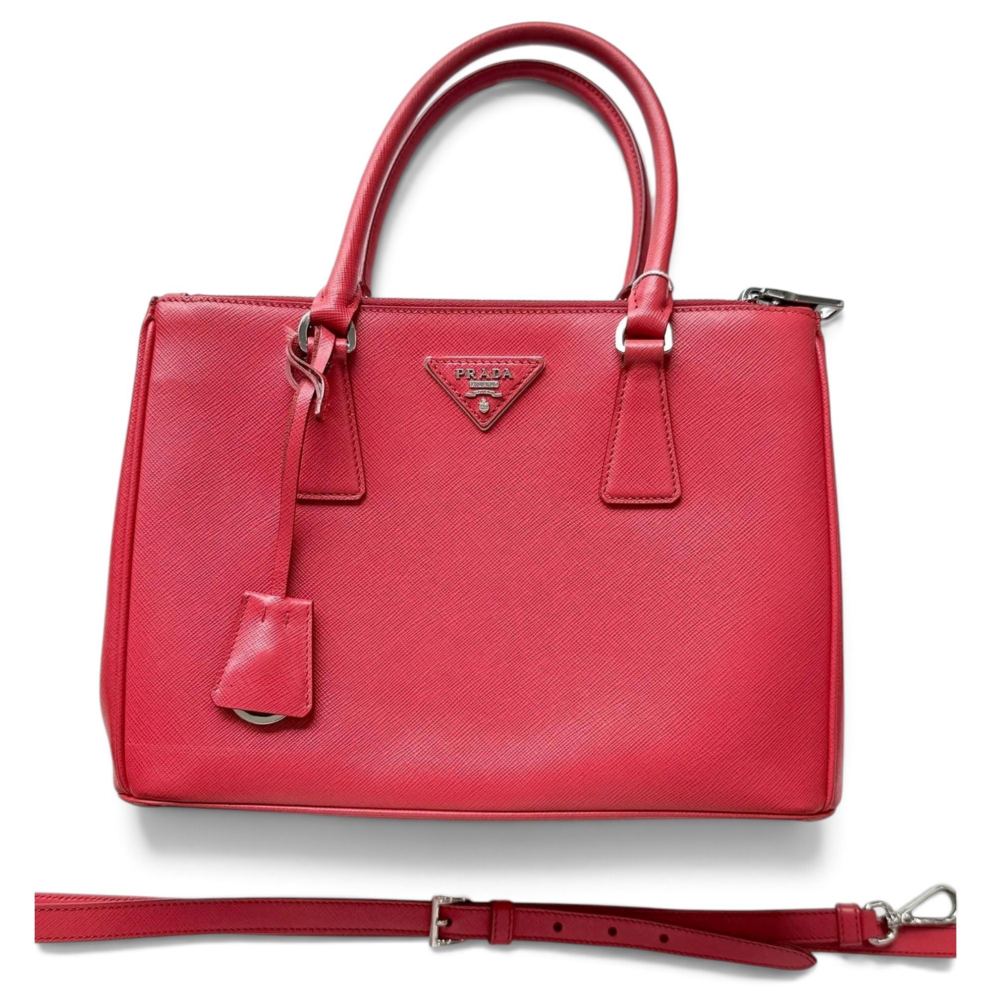 Galleria leather handbag