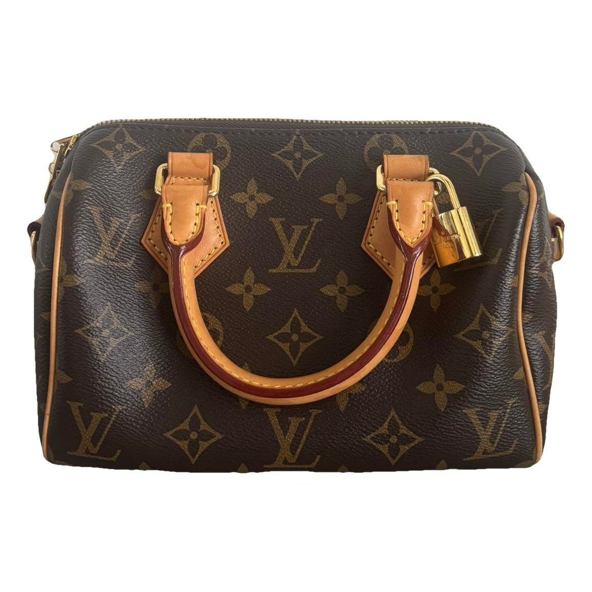 Speedy leather handbag