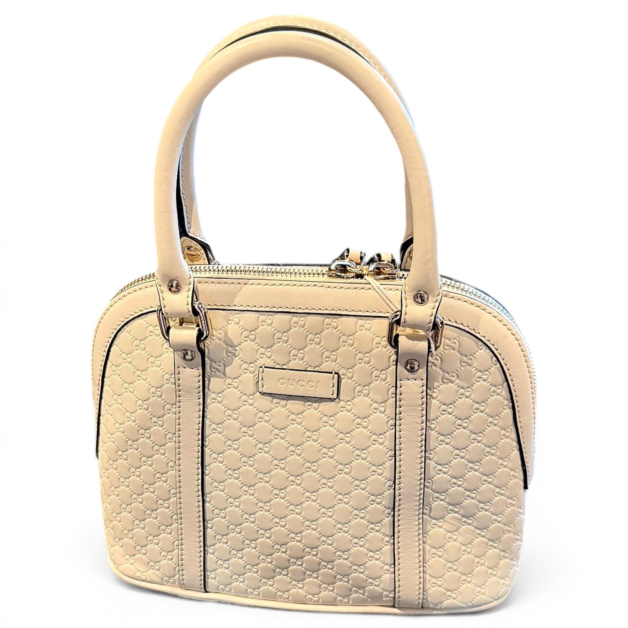 Dôme leather bag
