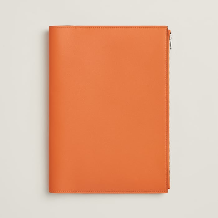 Orange Eazip A5 Book Cover
