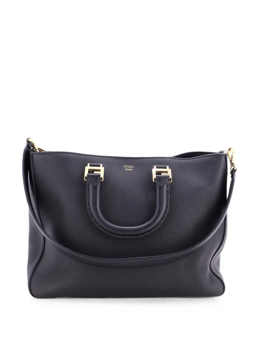 Selleria FF Handle Tote Leather Medium satchel