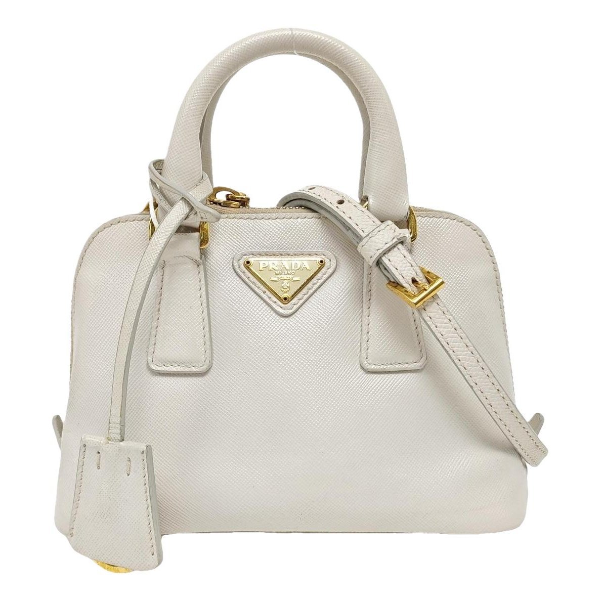 Promenade leather handbag