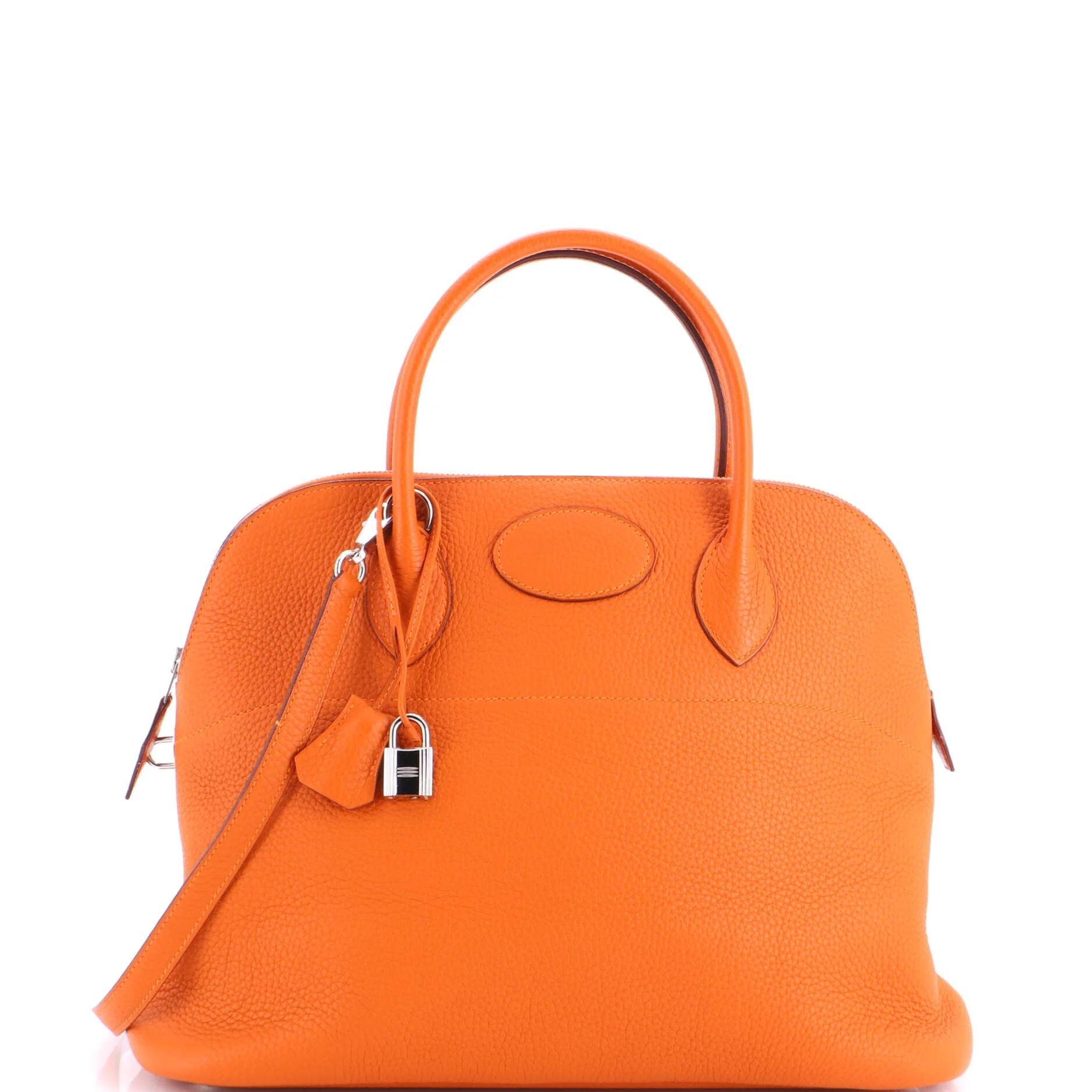 Leather satchel