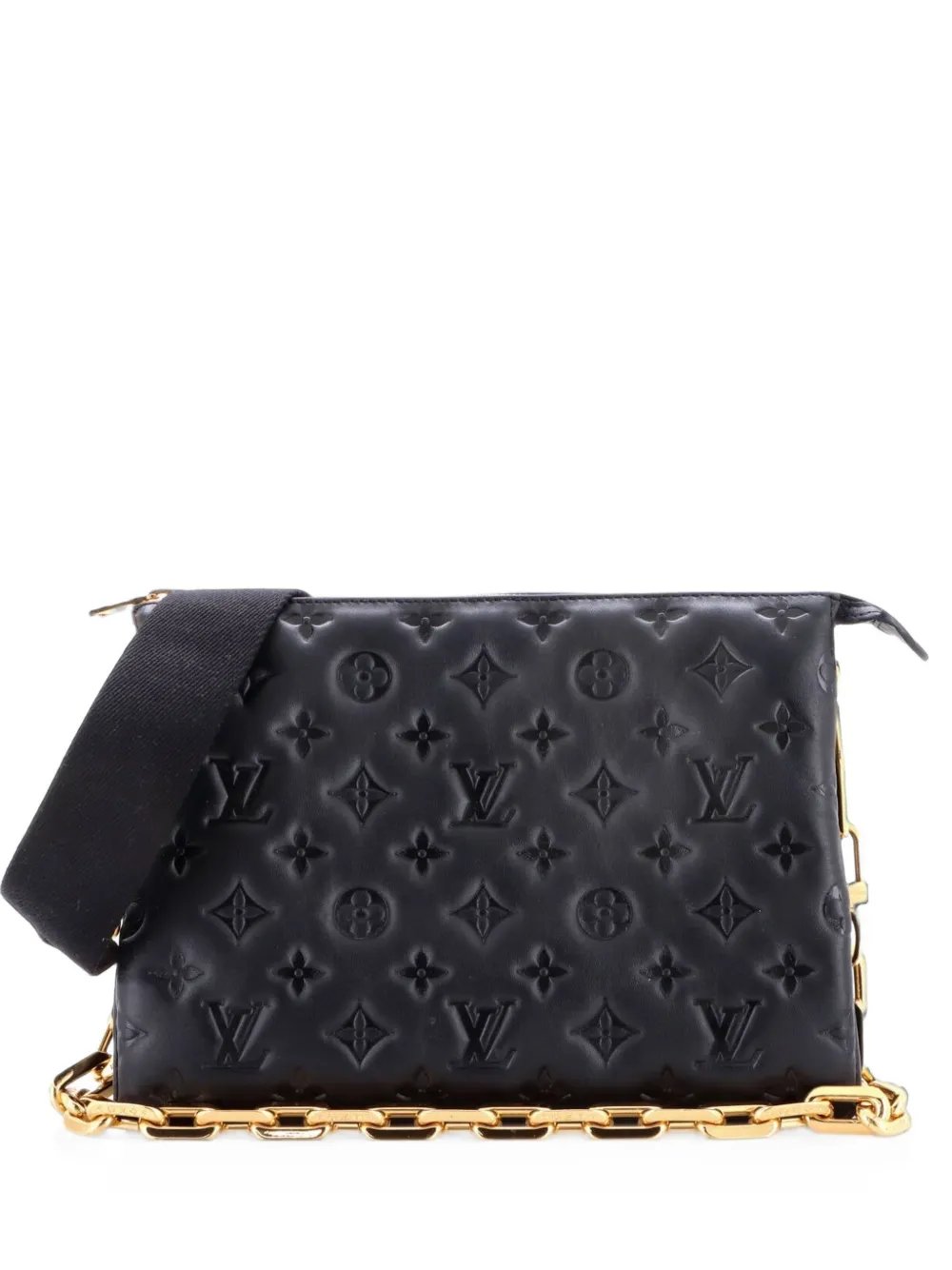 Coussin Bag Monogram Embossed Lambskin PM crossbody bag