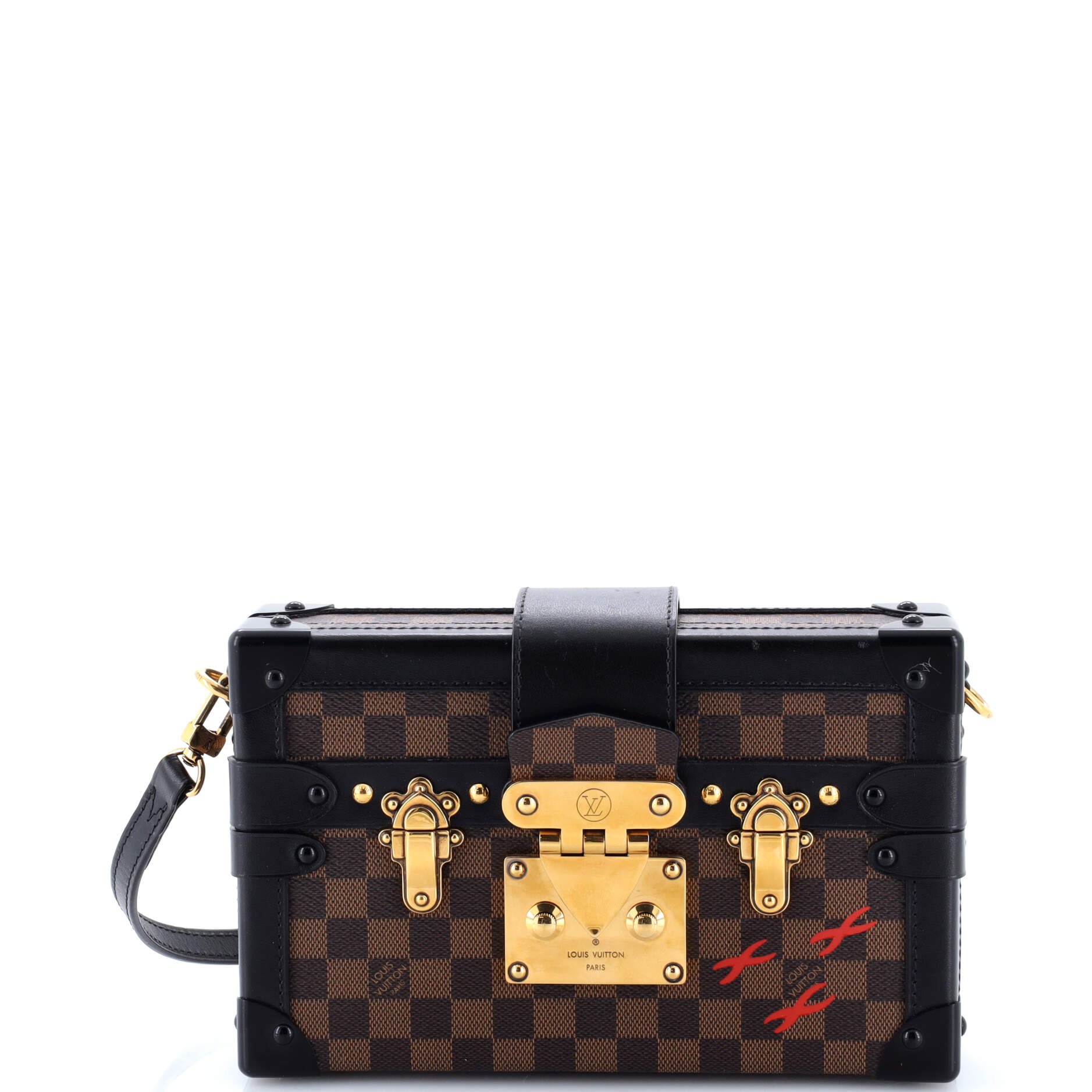 Louis Vuitton Petite Malle Handbag Damier