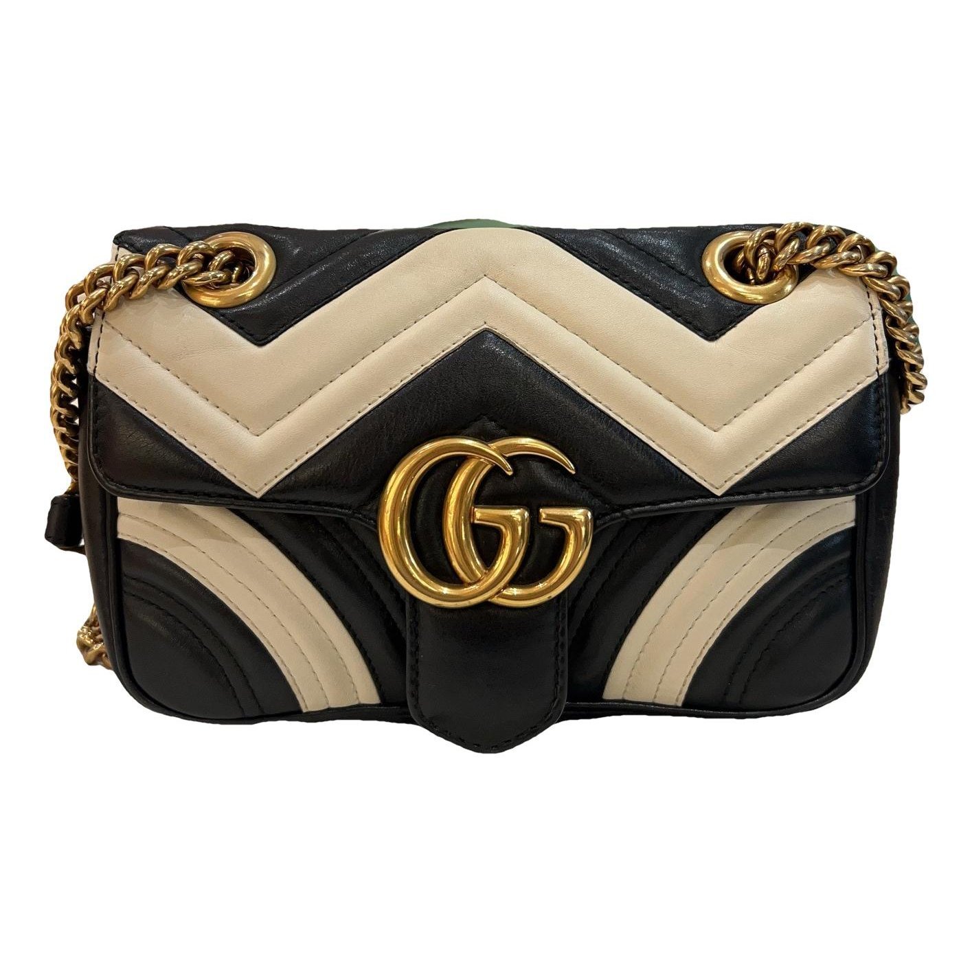 GG Marmont Flap leather handbag